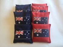 "Australian Flag" Cornhole Bags - Set of 8